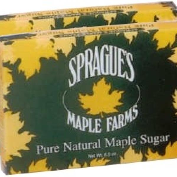 2 6.5oz boxes of maple sugar